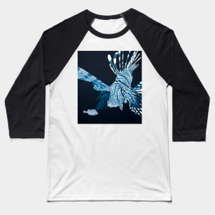 Lionfish DEEP BLUE SEA Baseball T-Shirt